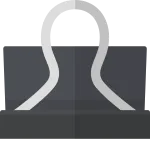Binder Clip SVG Icon
